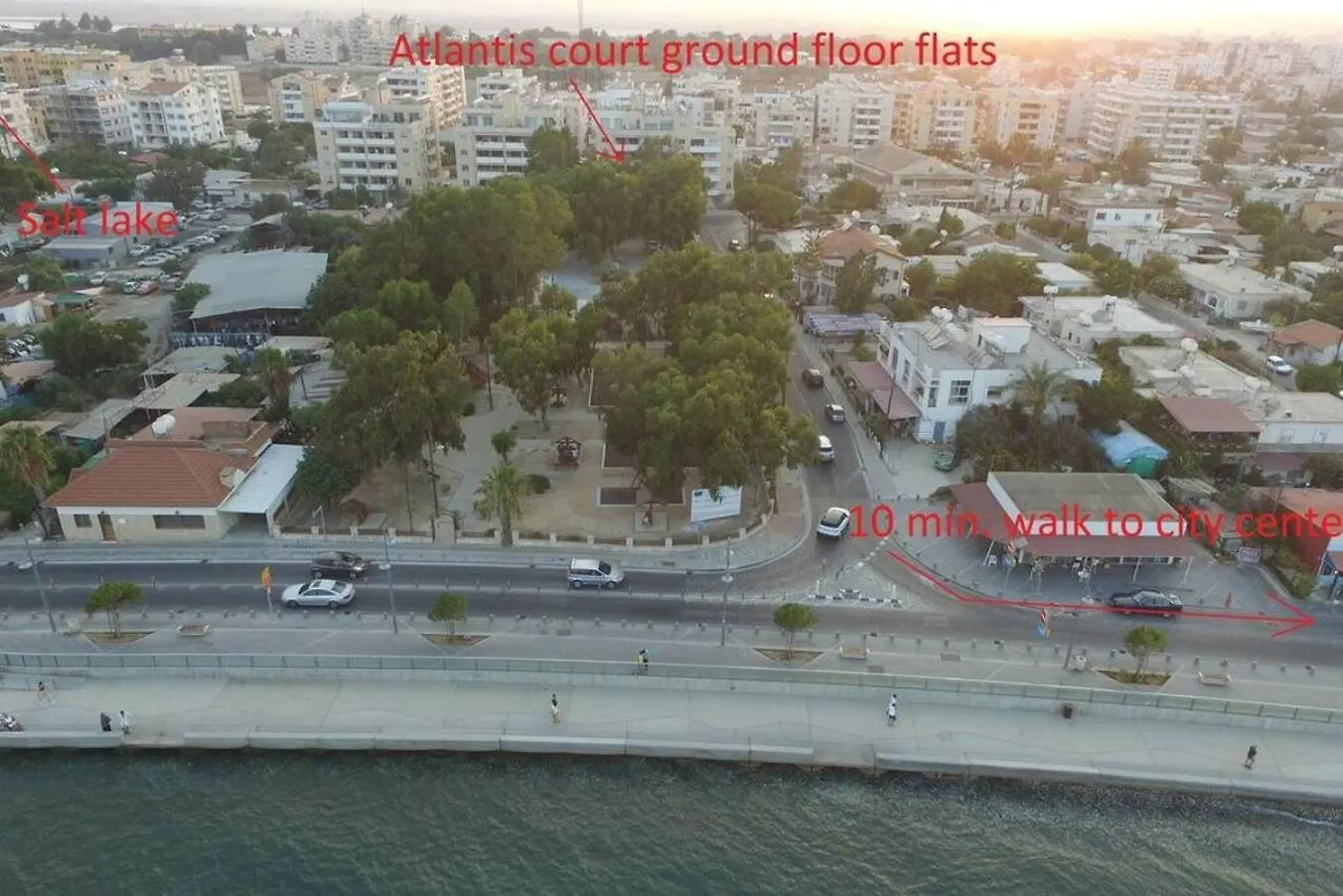 Atlantis Apartments 50M From Makenzy Seafront Larnaca Cipru