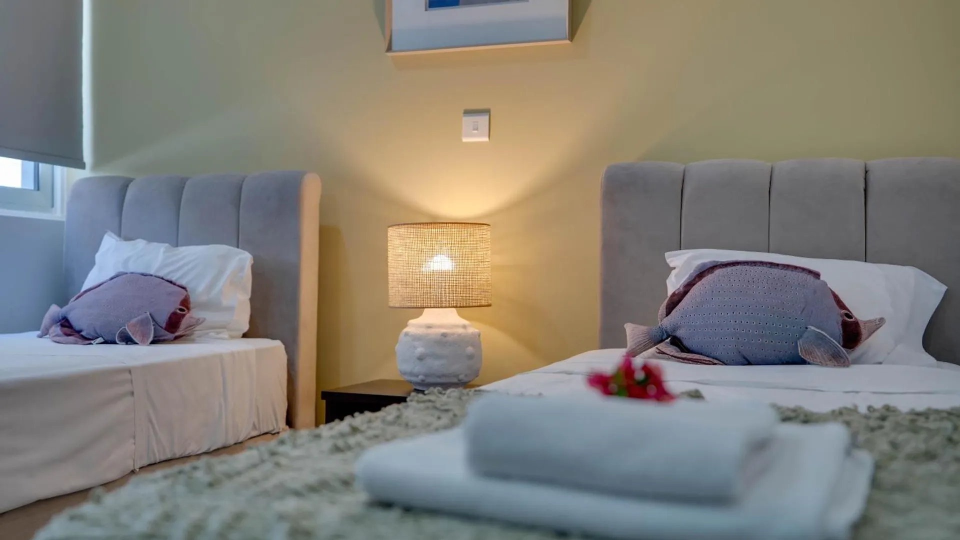 Atlantis Apartments 50M From Makenzy Seafront Larnaca Kıbrıs